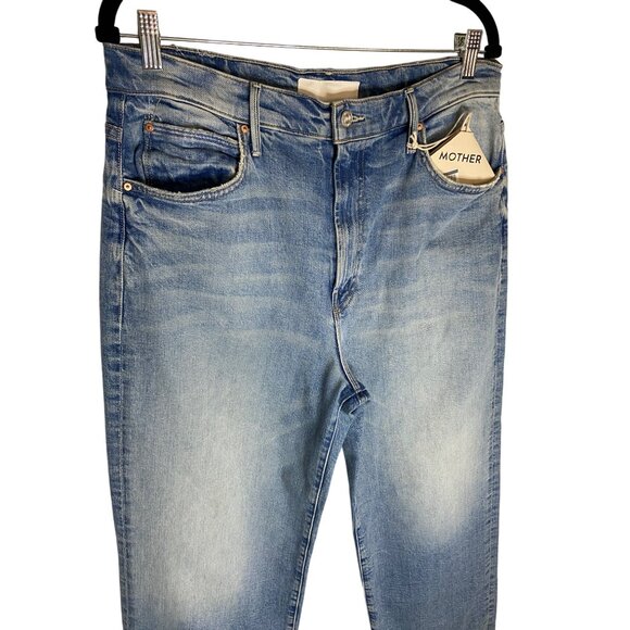 NWT Mother The Spitfire Sneak I Confess Relaxed Fit Baggy Jeans-sz 29 - Picture 6 of 14